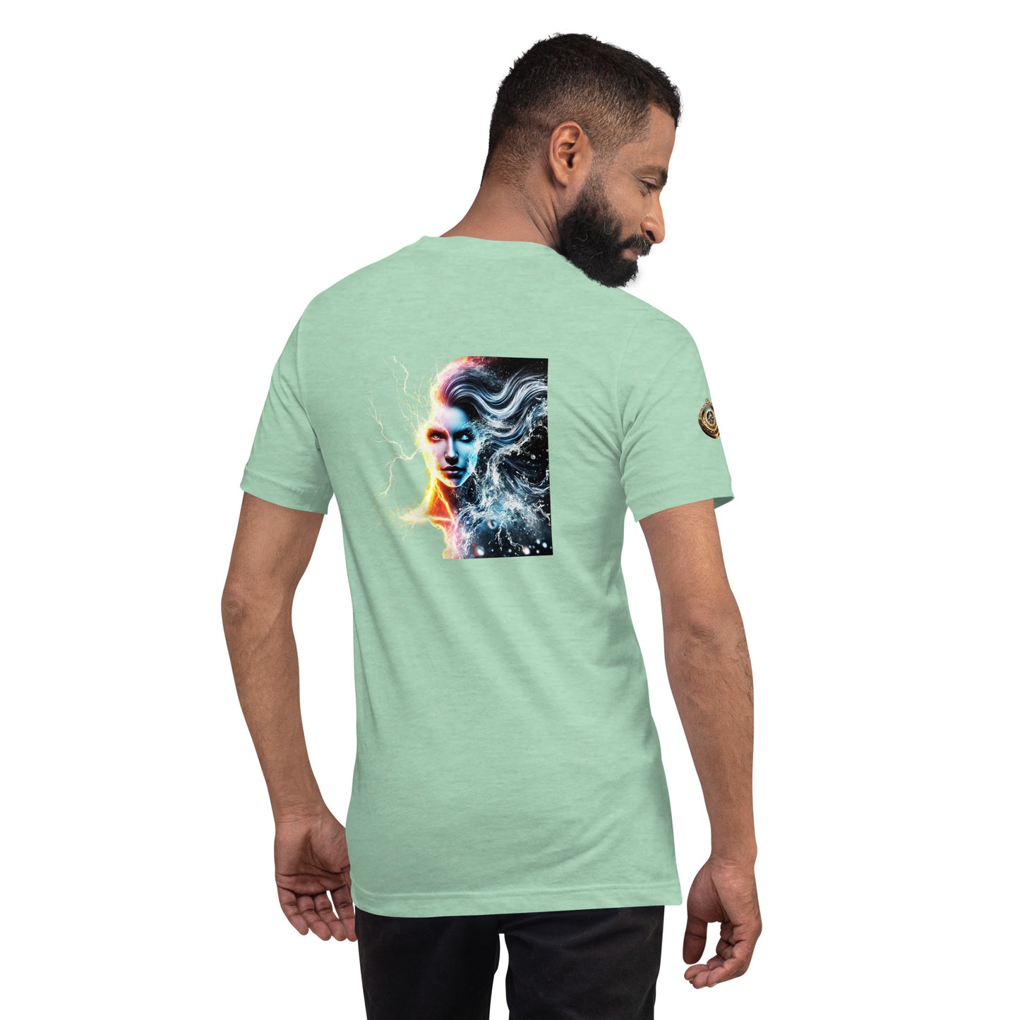 "Storm & Sea – Fire and Water Element T-Shirt"