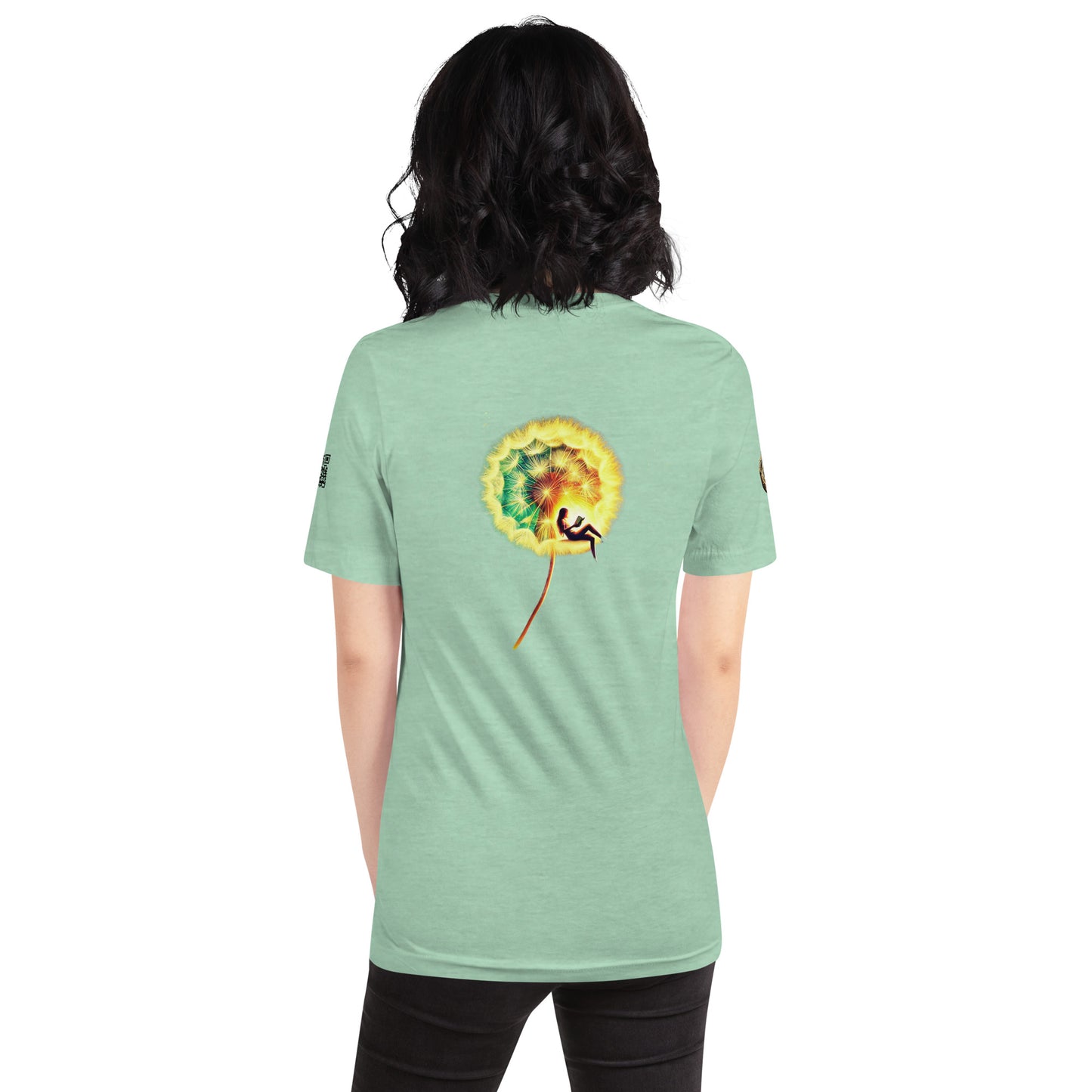 "Floating Dreams - Serene Dandelion T-Shirt"