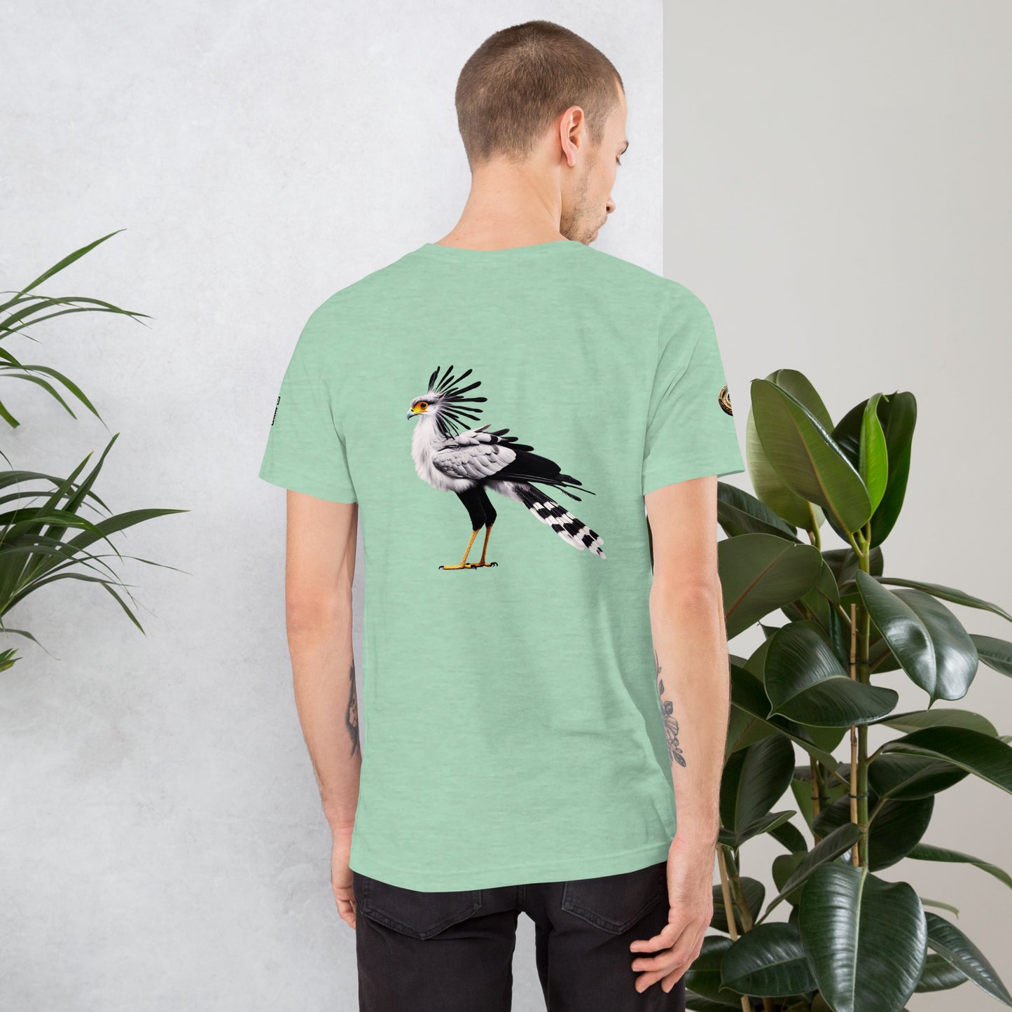 "Majestic Secretary Bird T-Shirt"