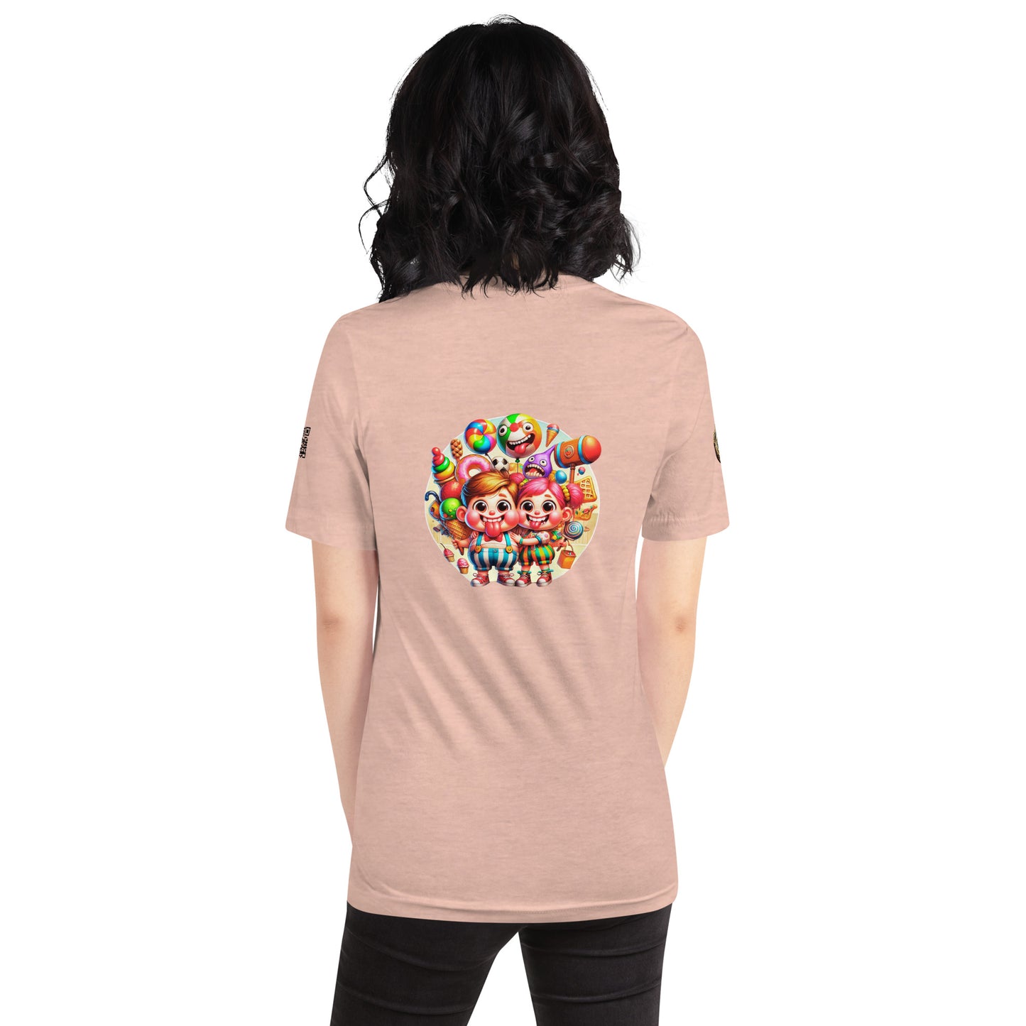 "Candy Chaos - Fun Cartoon Duo Limited Edition T-Shirt"