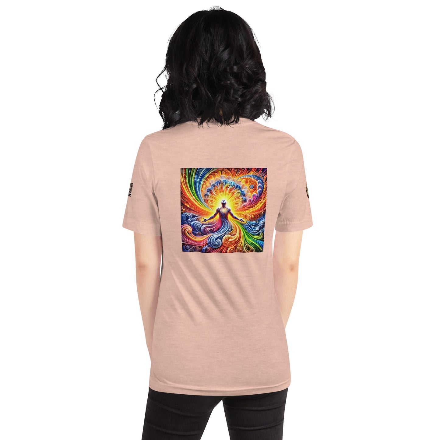 "Radiant Energy - Cosmic Flow T-Shirt"