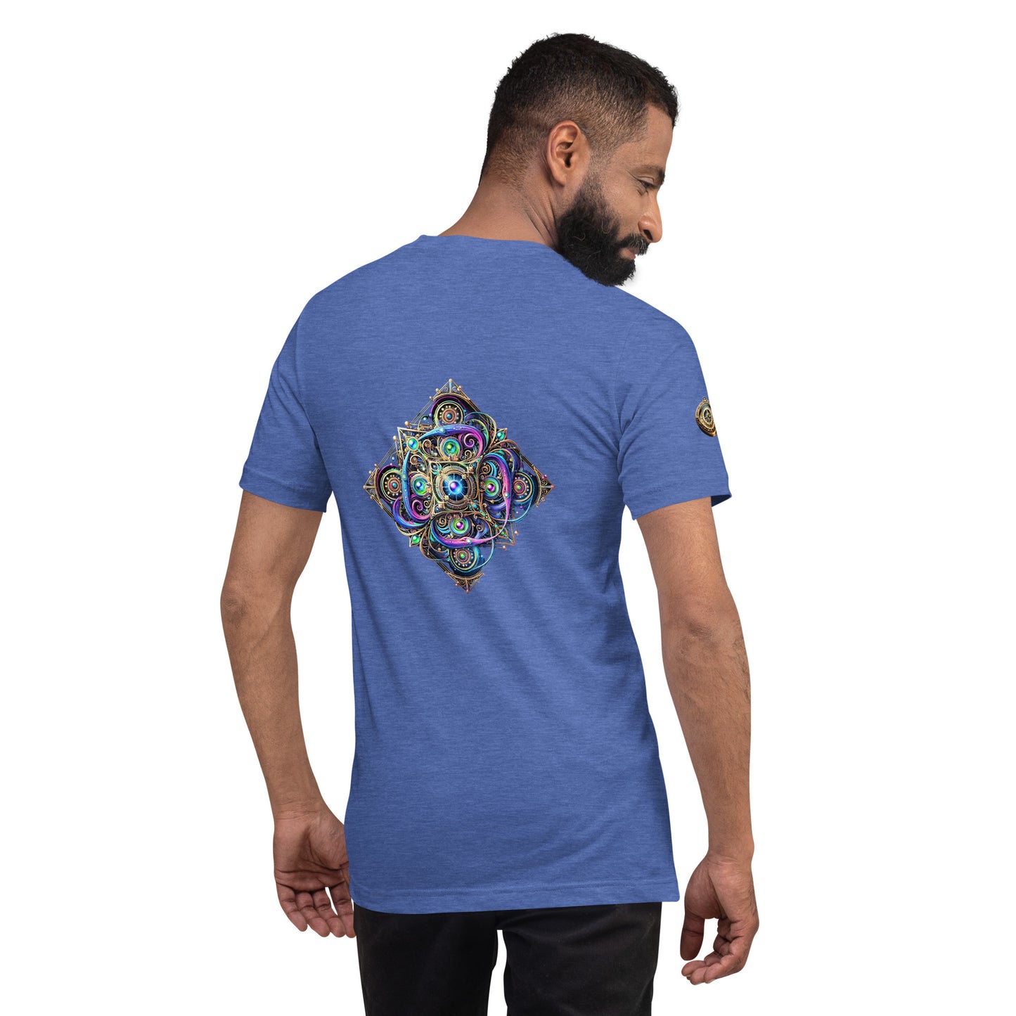 "Cosmic Mandala - Intricate Geometric Art Limited Edition T-Shirt"