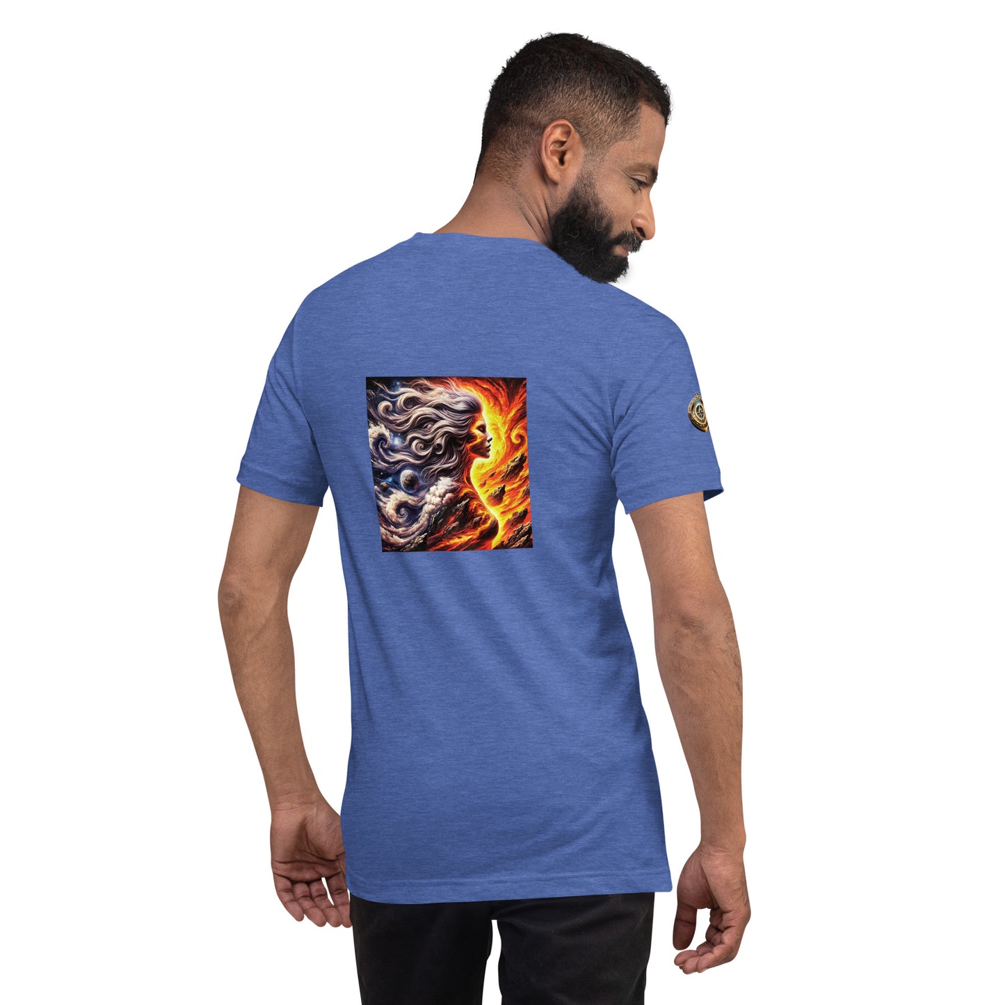 "Cosmic Firestorm - Elemental Goddess T-Shirt"