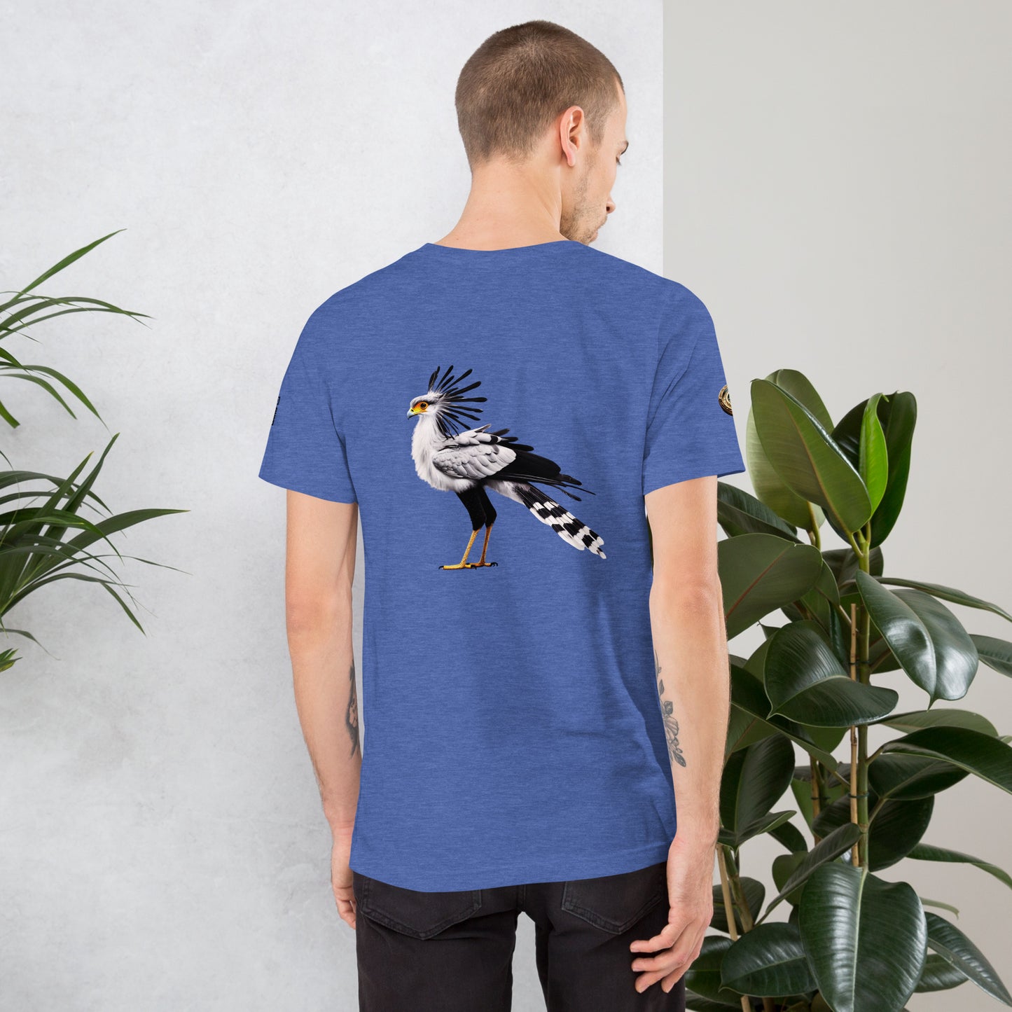 "Majestic Secretary Bird T-Shirt"