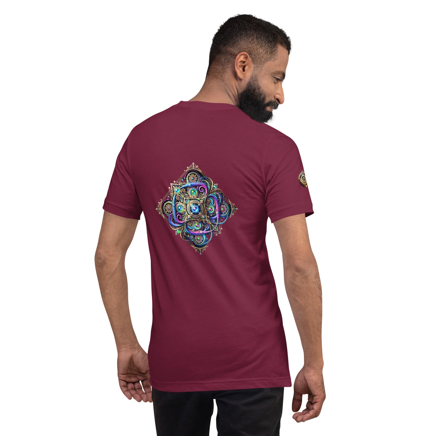 "Cosmic Mandala - Intricate Geometric Art Limited Edition T-Shirt"