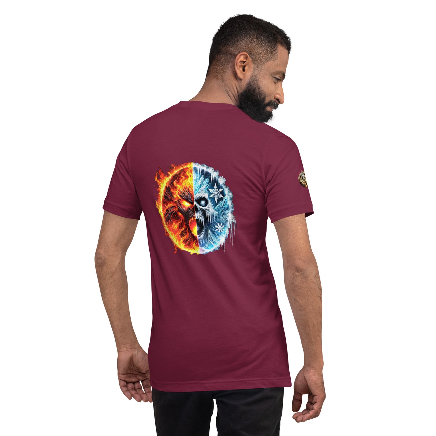 "Elemental Rage: Fire and Ice - Limited Edition T-Shirt"