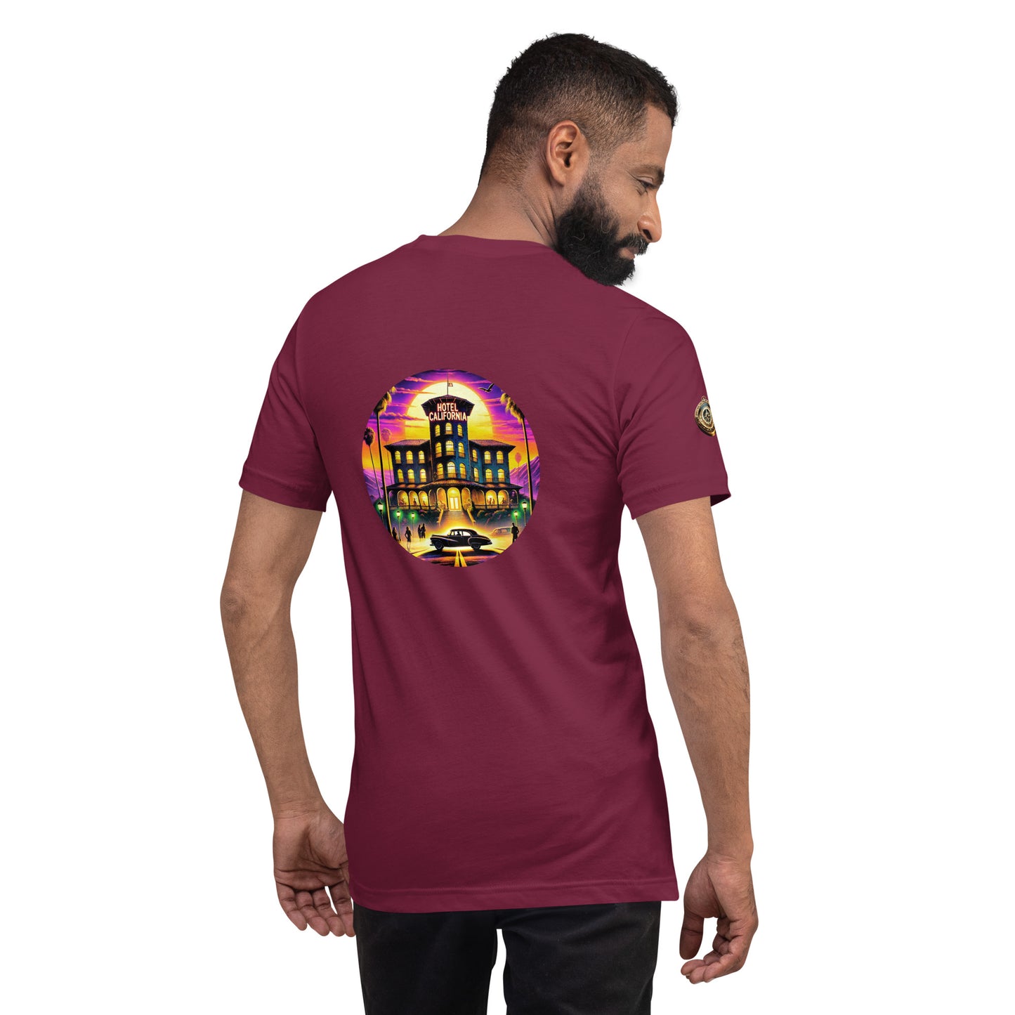 "Hotel California Neon Sunset - Limited Edition T-Shirt"