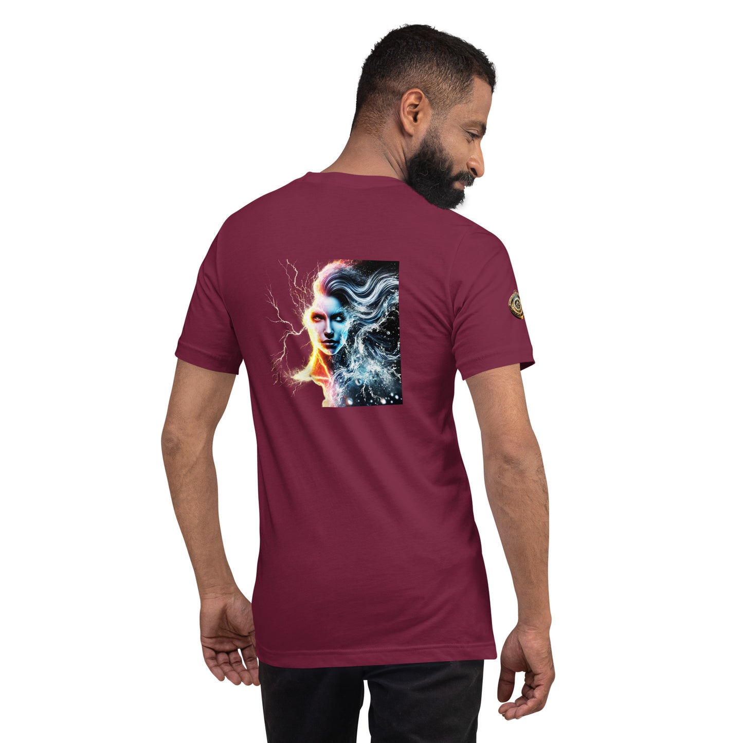 "Storm & Sea – Fire and Water Element T-Shirt"