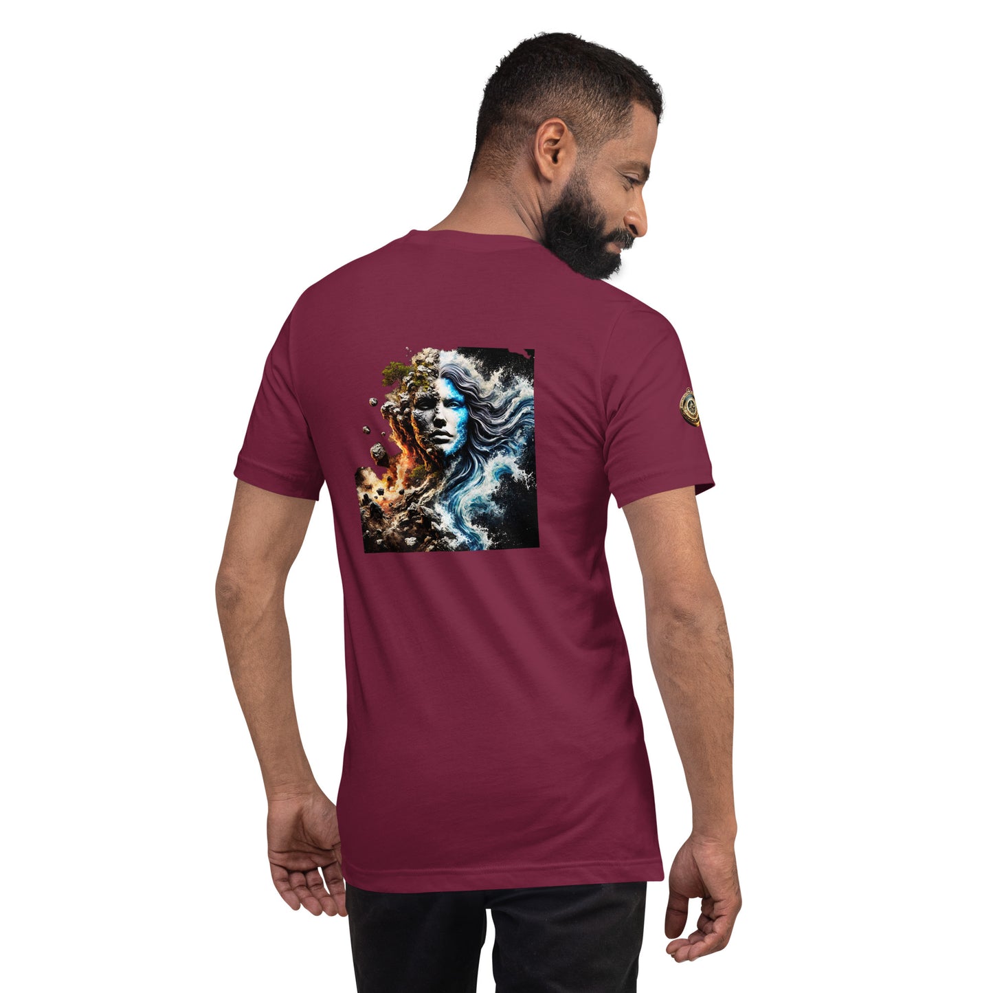 "Earth & Water Fusion – Elemental Forces T-Shirt"