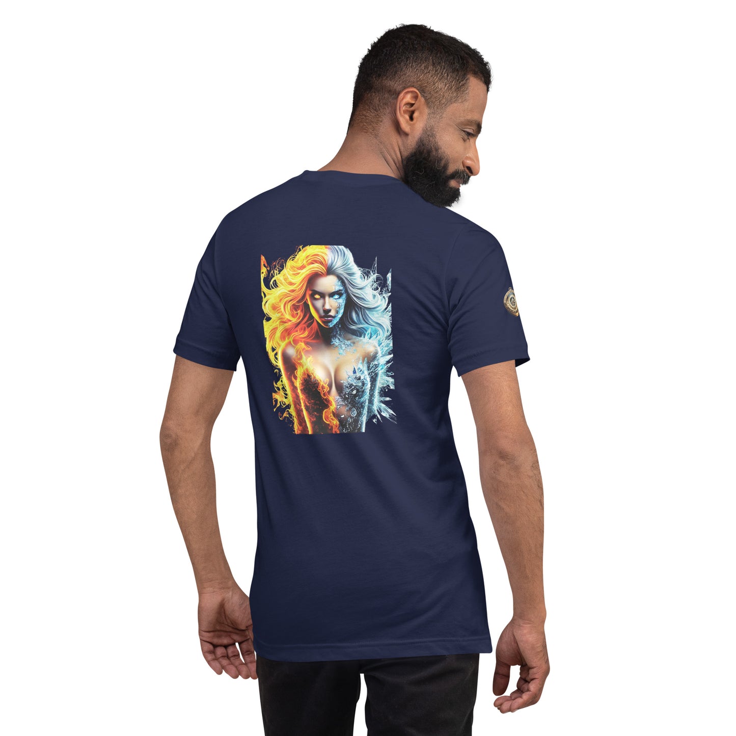 "Fire & Ice: Elemental Power T-Shirt"