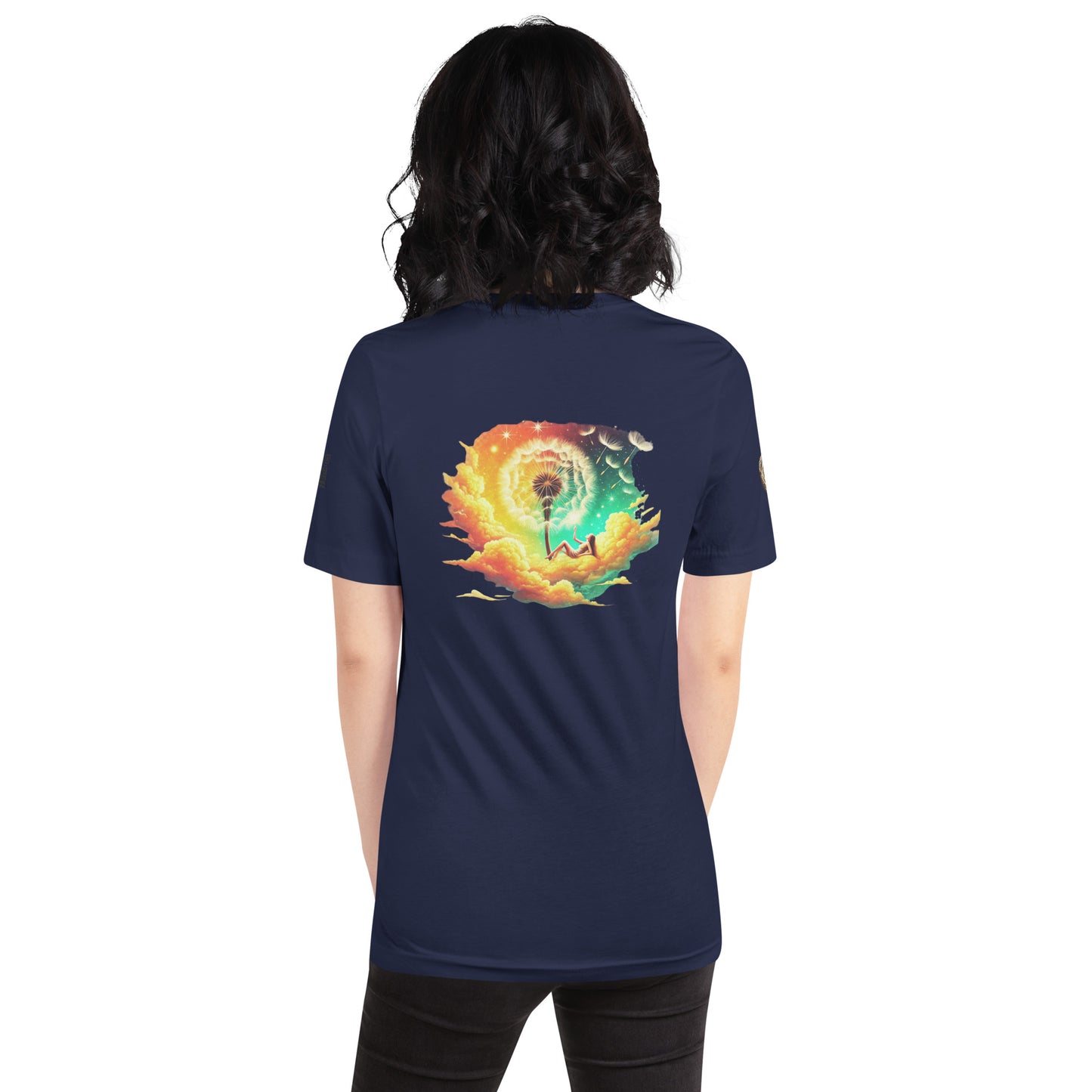 "Dreams in Bloom - Whimsical Dandelion T-Shirt"