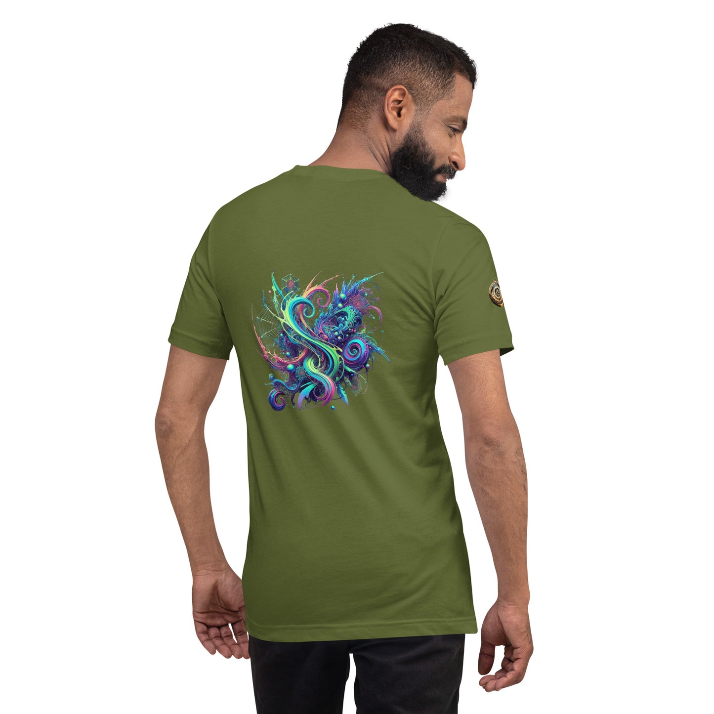 "Psychedelic Dreamscape - Vibrant Swirls Limited Edition T-Shirt"