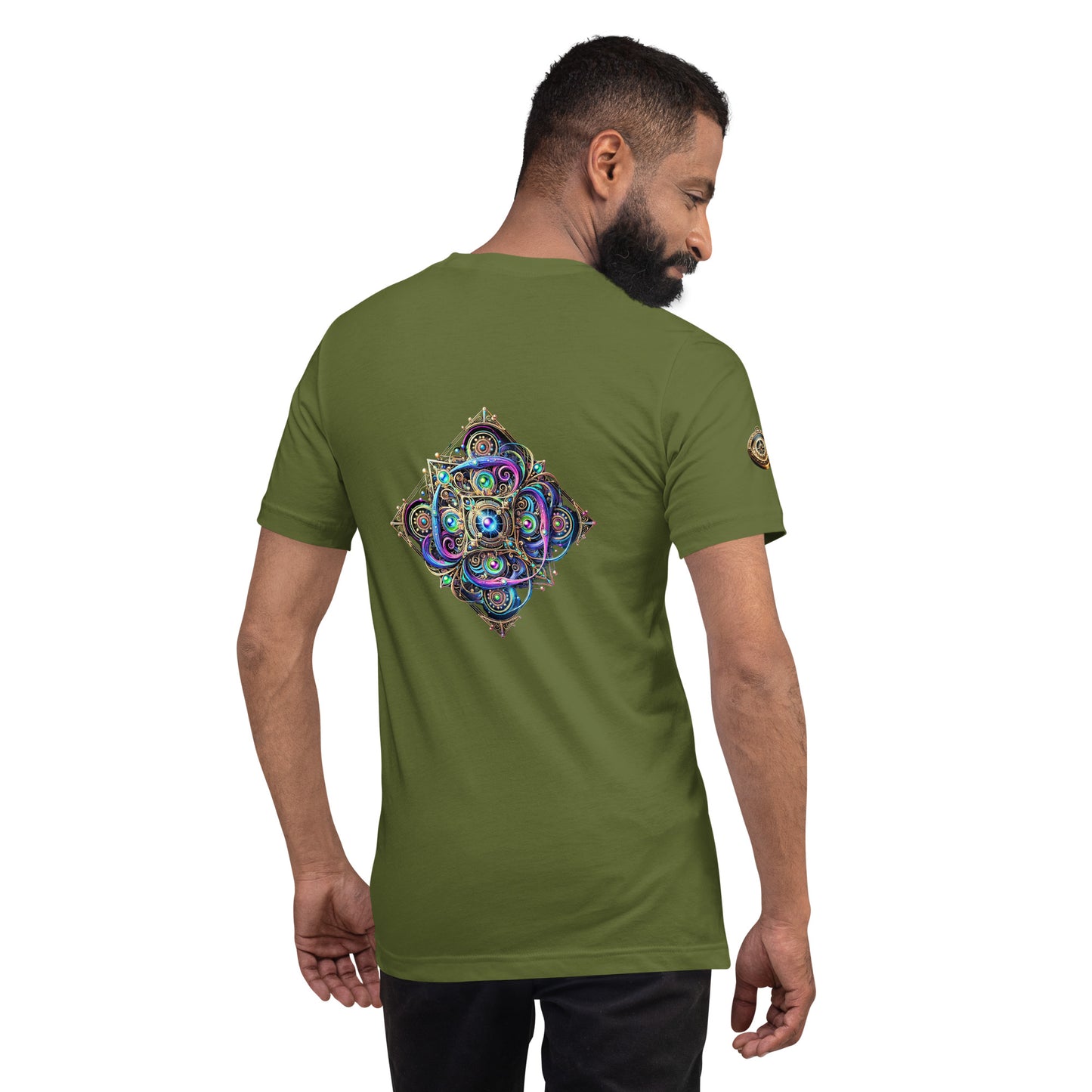 "Cosmic Mandala - Intricate Geometric Art Limited Edition T-Shirt"