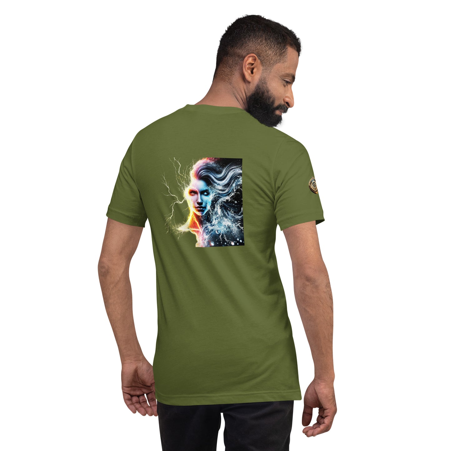 "Storm & Sea – Fire and Water Element T-Shirt"