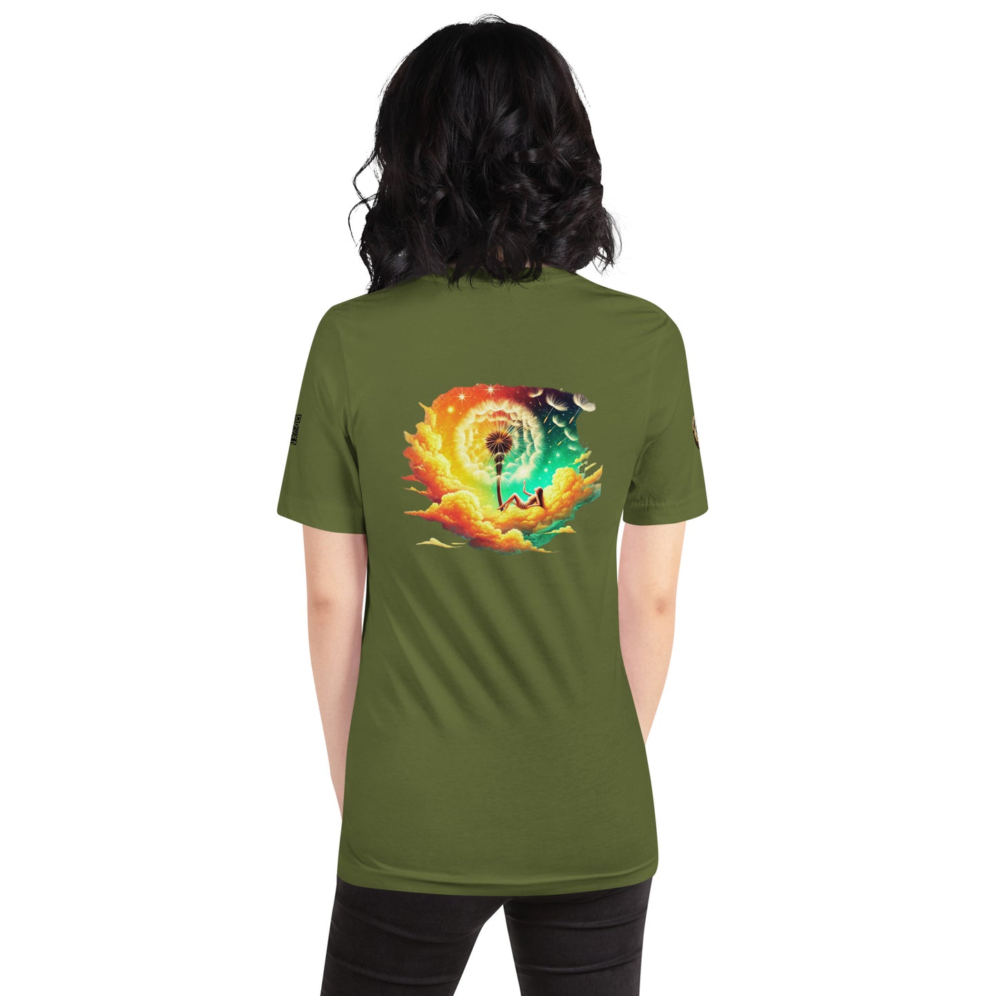 "Dreams in Bloom - Whimsical Dandelion T-Shirt"