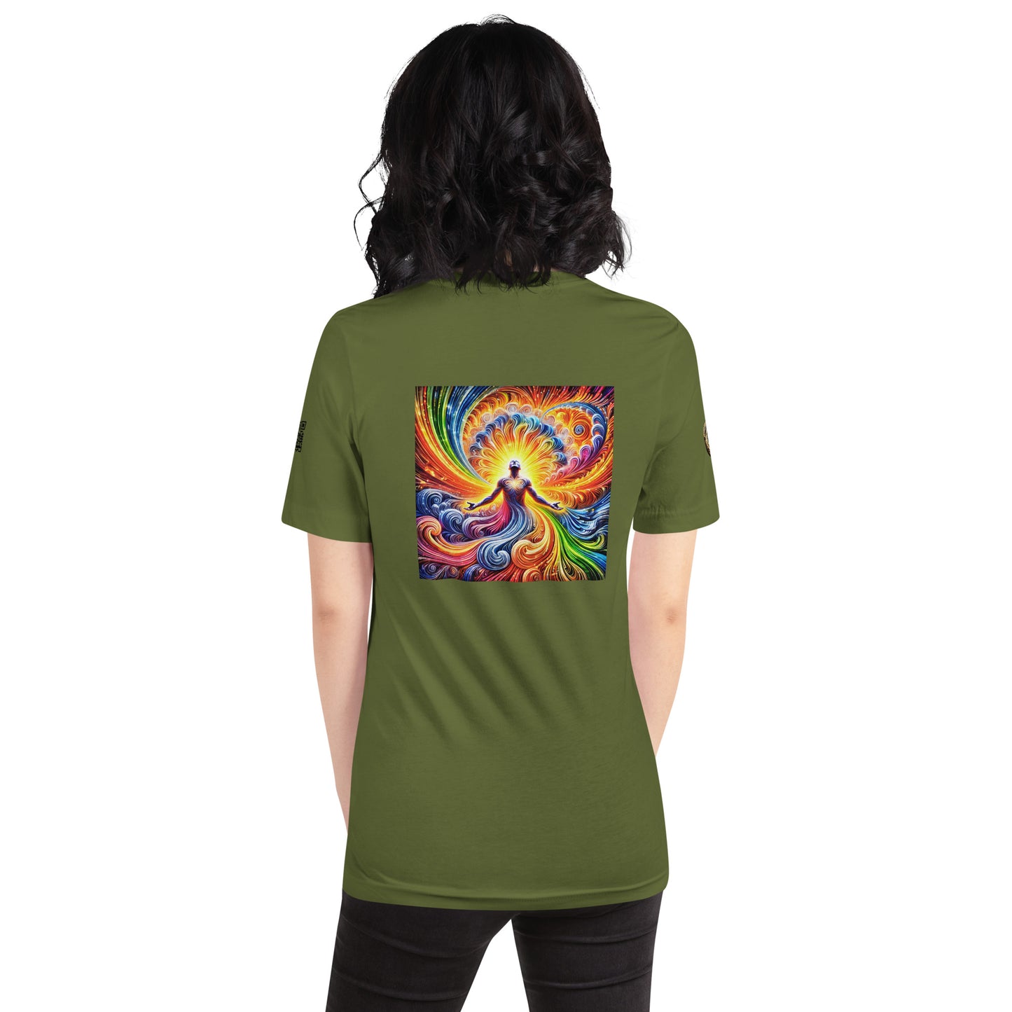 "Radiant Energy - Cosmic Flow T-Shirt"