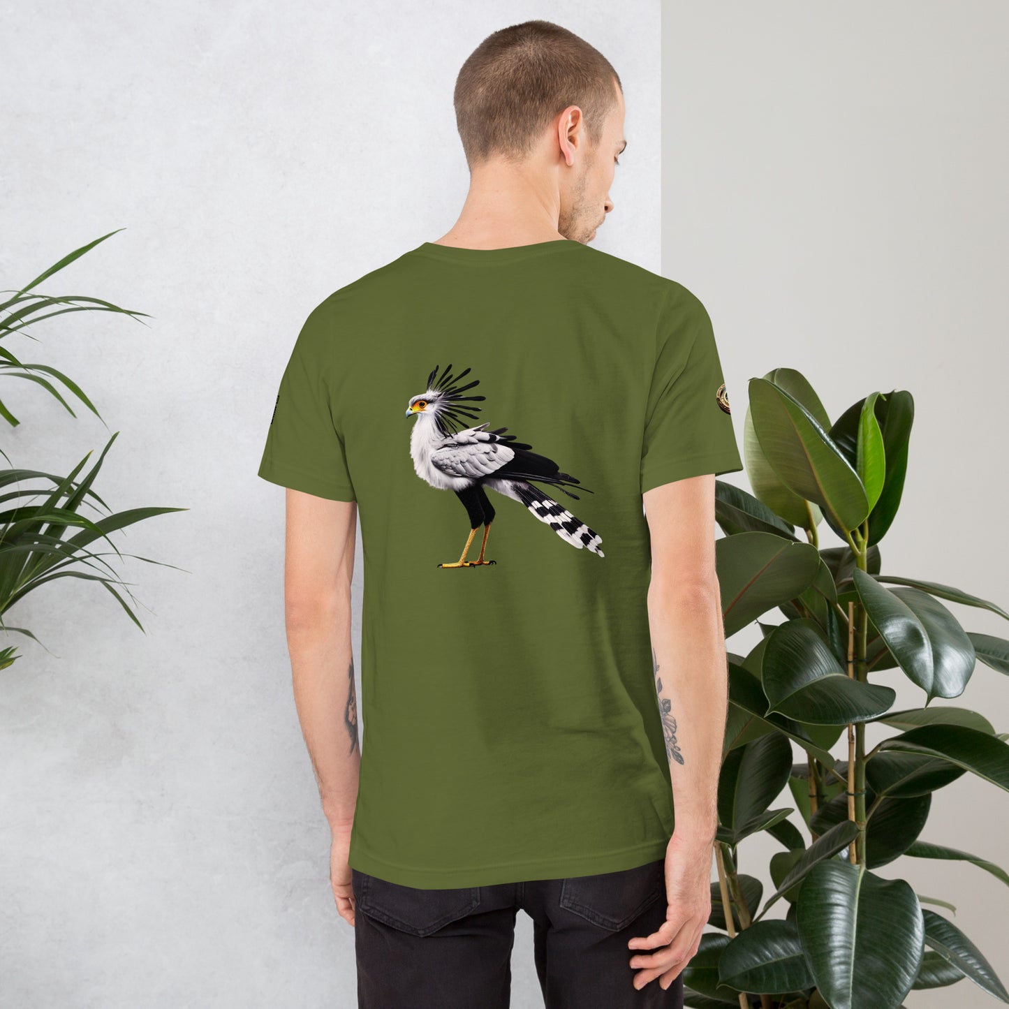 "Majestic Secretary Bird T-Shirt"