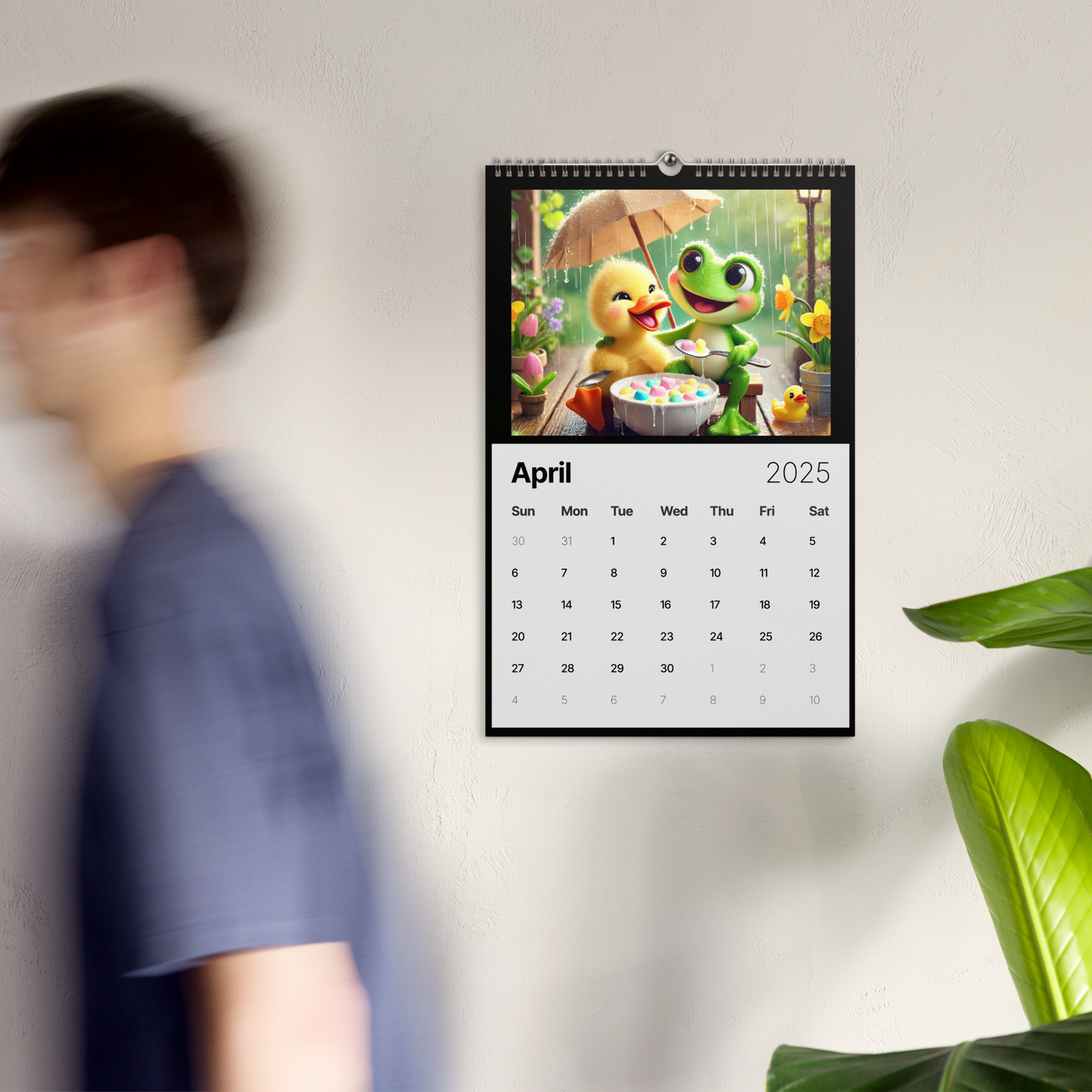 "Whimsical Breakfast Friends: A 2025 Calendar' AIC Exclusive"