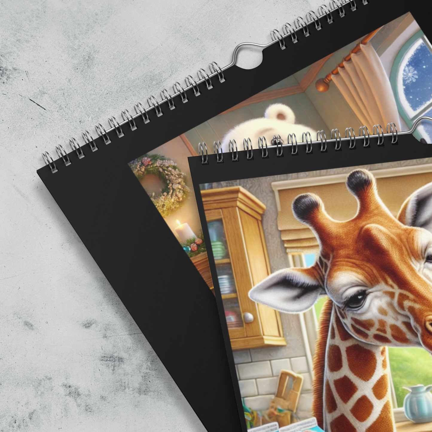 "Whimsical Breakfast Friends: A 2025 Calendar' AIC Exclusive"