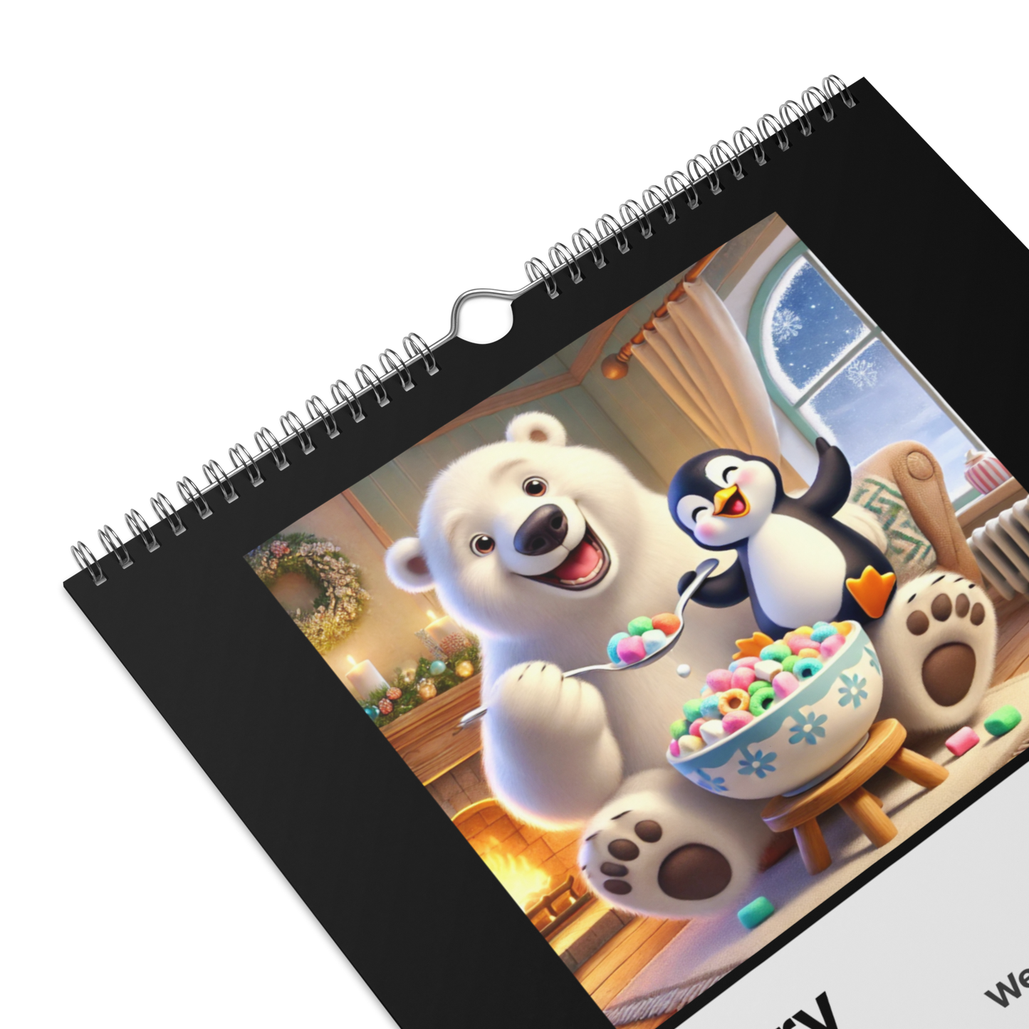 "Whimsical Breakfast Friends: A 2025 Calendar' AIC Exclusive"